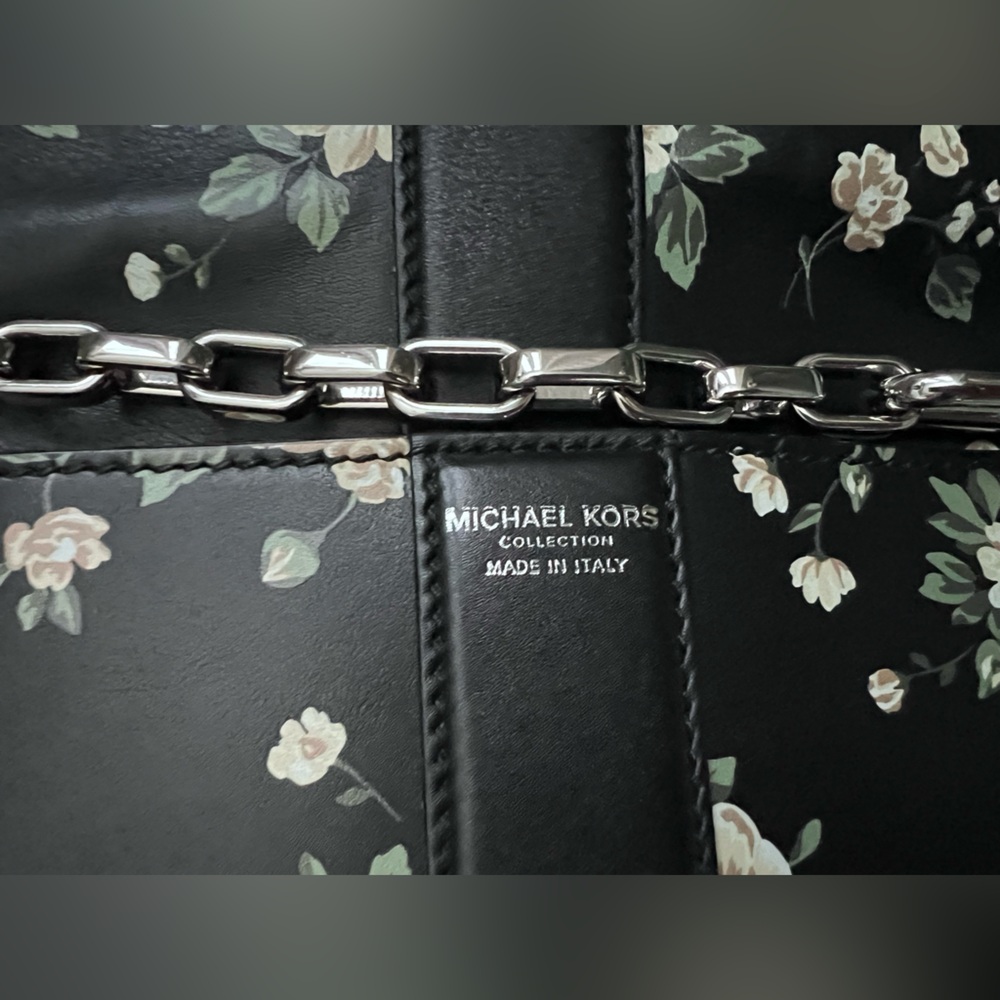 Michael Kors Crawford Floral Shoulder Bag - Picture 11 of 16